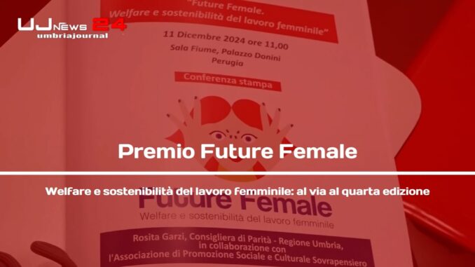 Welfare femminile e sostenibilità, il Premio Future Female 2024