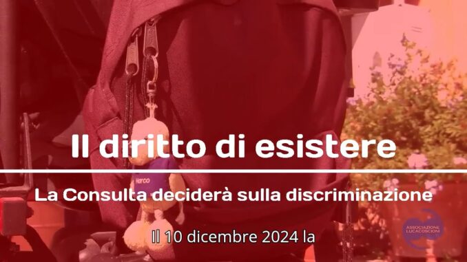 Disabilità e diritto di partecipazione: decisione della Corte il 10 dicembre