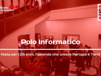 Festa per i 25 anni del Polo informatico, l’azienda che unisce Perugia e Terni