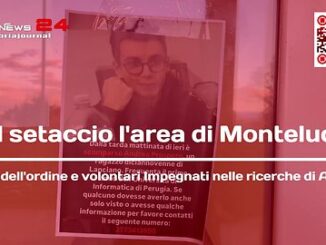Giovane scomparso, ricerche a Monteluce