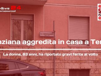 Coltellate a Terni: insegnante in pensione aggredita e ferita in casa