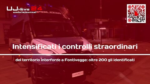 Intensificati i controlli straordinari del territorio interforze a Fontivegge: oltre 200 gli identificati
