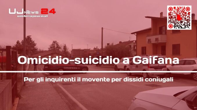 Omicidio-suicidio a Gaifana, morti marito e moglie, indagano i carabinieri