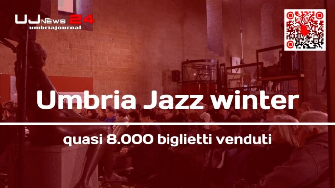 Successo per Umbria Jazz Winter, quasi 8.000 biglietti venduti