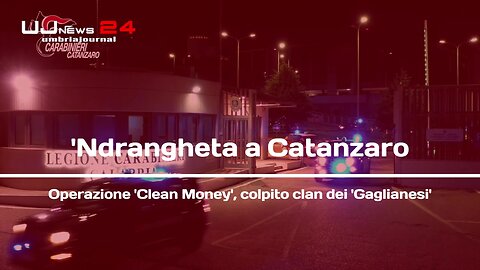 Operazione contro il clan Gaglianesi: 22 arresti in diverse province