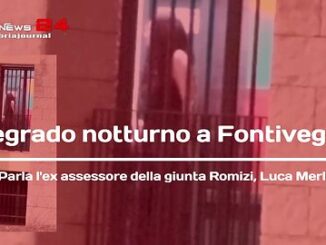 Degrado notturno a Fontivegge sotto il palazzo della Regione