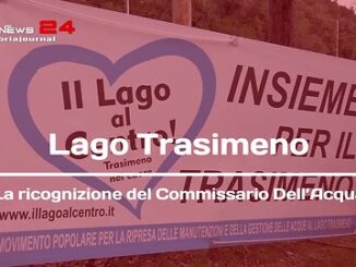 Ricognizione del Commissario Dell'Acqua al Lago Trasimeno