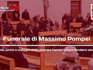 Addio a Massimo Pompei, funerali celebrati a Ferro di Cavallo da don Riccardo Pascolini