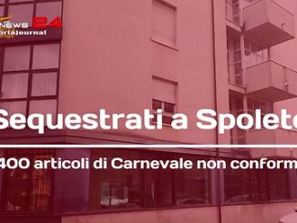 Sequestrati a Spoleto 400 articoli di Carnevale non conformi