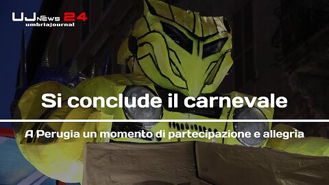 Perugia celebra il carnevale con i carri di San Sisto