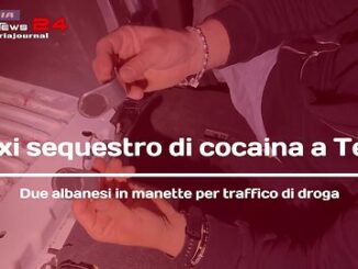 Maxi sequestro di cocaina a Terni: due arrestati