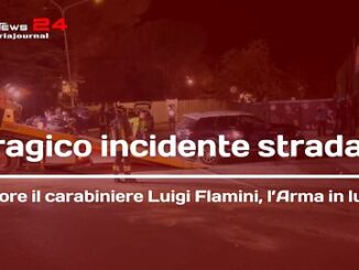 Tragico incidente stradale: muore il carabiniere Luigi Flamini, l'Arma di Perugia in lutto