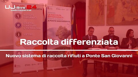 Nuovo sistema di raccolta rifiuti a Ponte San Giovanni