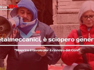 Sciopero metalmeccanici, otto ore di braccia incrociate
