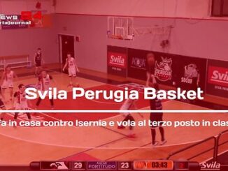 Svila Perugia Basket domina Isernia: 100-63 al PalaFoccià [VIDEO]
