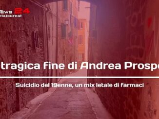 La tragica fine di Andrea Prospero, indagini in corso