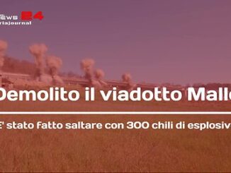 Demolizione Viadotto Malle, lavori per nuova infrastruttura