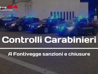 Controlli Carabinieri a Fontivegge: Sanzioni e Chiusure