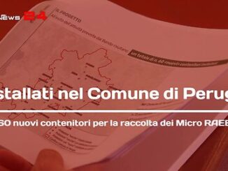 Presentati i nuovi contenitori per Micro RAEE a Perugia