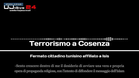 Terrorismo, fermo a Cosenza per legami con l’ISIS