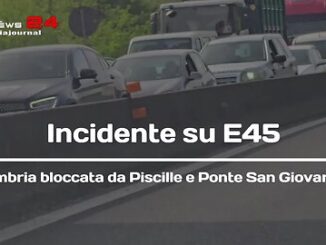 Traffico in tilt dopo la galleria di Piscille, code chilometriche