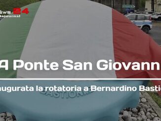 Ponte San Giovanni celebra Bastioni: rotonda e opera d'arte