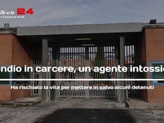 Incendio in carcere a Terni: detenuto appicca il fuoco alla cella, agente intossicato