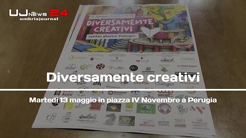 “Diversamente Creativi” torna a Perugia il 13 maggio