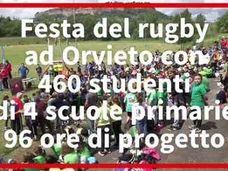 Ad Orvieto 460 studenti delle primarie per la festa del rugby