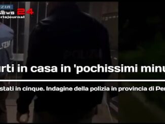 Cinque arresti per furto in Umbria, smantellata una banda