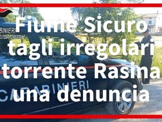 Tagli irregolari sul Rasina, una denuncia in Umbria