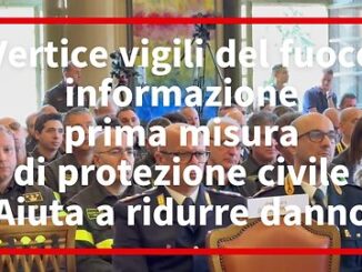 Rafforzata l’intesa tra Regione Umbria e Vigili del Fuoco