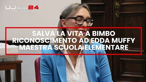 Onorificenza a Edda Muffi, salvò bambino a scuola
