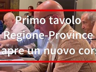 Avviato confronto istituzionale tra Regione Umbria e Province