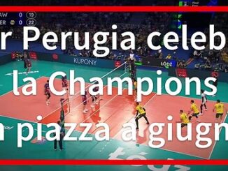 Sir Perugia celebra la Champions in piazza a giugno