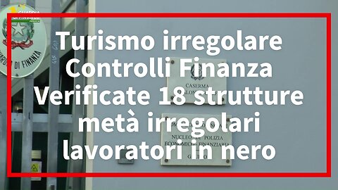 Turismo irregolare [VIDEO], scovati affitti in nero per 90mila euro