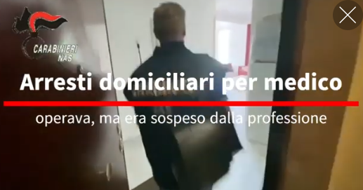 Medico sospeso operava in casa: arresti domiciliari a Roma