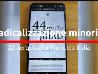 Terrorismo giovanile, 22 blitz contro minori radicalizzati