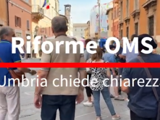 Umbria chiede chiarezza su riforme OMS, si svela il vuoto politico