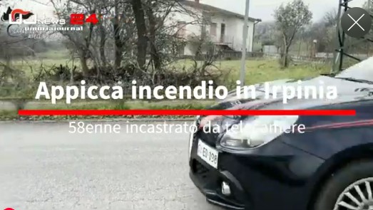 Incendio boschivo a Montemiletto, arrestato 58enne