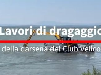 Passignano sul Trasimeno, avviati i lavori di “dragaggio” della darsena