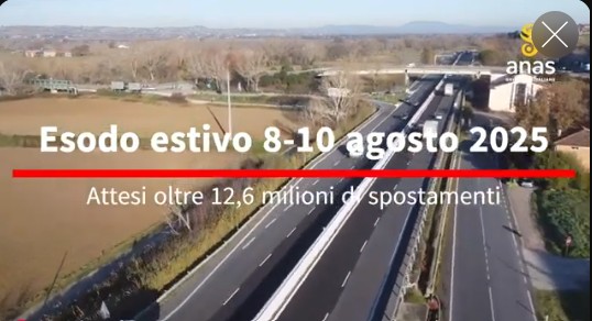 Traffico estivo: cresce l’attesa per il Ferragosto