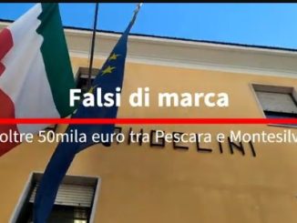 Pescara, maxi sequestro di merce contraffatta in estate