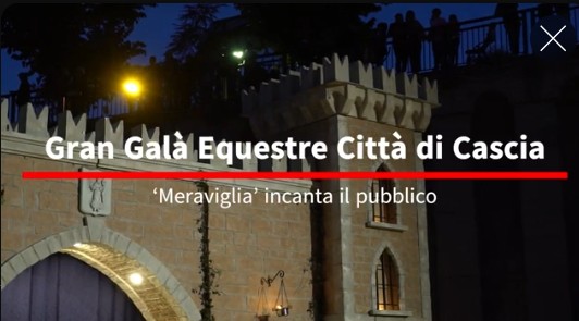 Gran Galà Equestre a Cascia: “Meraviglia” emoziona tutti