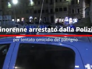 Minorenne arrestato dalla Polizia per tentato omicidio del patrigno