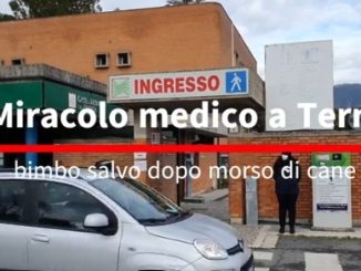 Miracolo medico a Terni: bimbo salvo dopo morso di cane