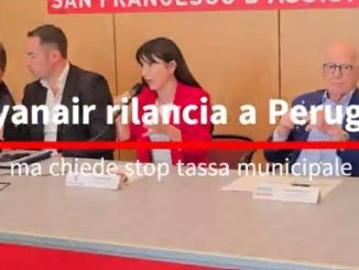 Ryanair rilancia a Perugia, ma chiede stop tassa municipale