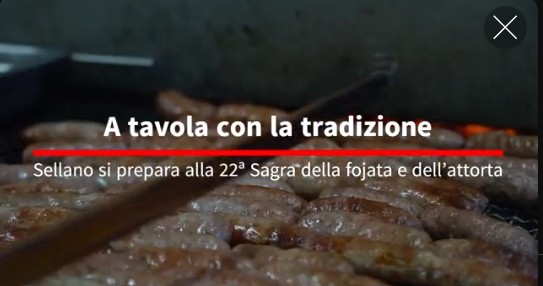 Tanti buongustai a Sellano per l’avvio della Sagra della fojata e dell’attorta