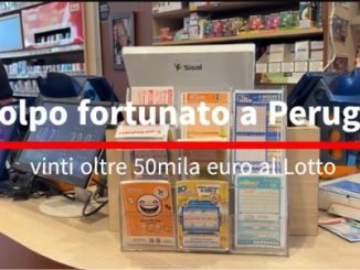 Colpo fortunato a Perugia: vinti oltre 50mila euro