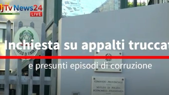 Perugia, cinque misure cautelari per appalti pubblici irregolari, uno è dipendente della Provincia di Perugia